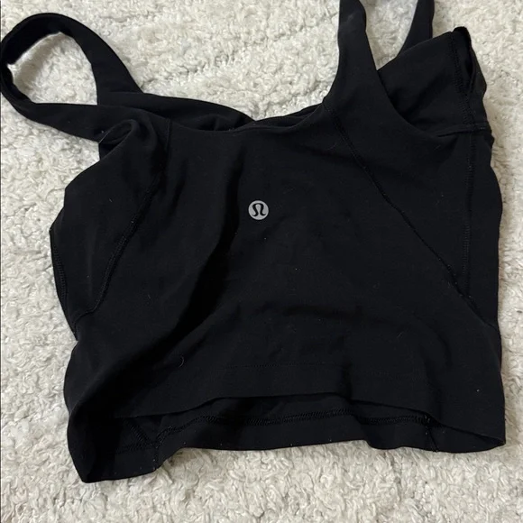 Black Lulu align tank size 2 - Picture 2 of 3
